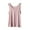 Pink, variant on Nnhblu Coffee Women Round Neck Tank Tops Summer Sleeveless Wide Strap Casual Tops Loose Fit Banded Bottom Shirts Tops M-XXL