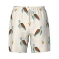 thumbnail image 4 of Lsque Mens Swim Trunks Sea Turtle Pattern - Bathing Suit Compression Liner - Beach Swim Shorts Swimwear - (S-3XL) - Stretch Quick Dry -Medium, 4 of 9