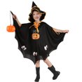 thumbnail image 1 of Disfraces de Halloween para niños, capa de fiesta navideña, disfraces de actuación de calabaza., 1 of 5