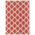 thumbnail image 1 of Safavieh Courtyard Red Indoor Outdoor Rug - 5'3" x 7'7", 1 of 1