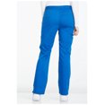 thumbnail image 3 of Dickies Essence Medical Scrubs Pant for Women Mid Rise Straight Leg Drawstring Plus Size DK106, 2XL, Royal, 3 of 7