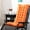 Orange, variant on yulier Rocking Chair Cushion, High Back Chair Cushion, Indoor Outdoor Tufted Back and Seat Cushion, Non Slip Chair Pads for Patio, Porch, Balcony, Living Room, 15.74x43.3x3.15inch