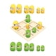 thumbnail image 4 of Juego de tres en raya, rompecabezas, rompecabezas interactivos para padres e hijos, para niños y adultos. rana, 4 of 9