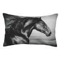 thumbnail image 1 of Balery Running Horse Funda de Cojín Estampada, Regalos para Mujeres, Regalos de Amor para Ella, Regalos para Novia o Esposa, Funda de Almohada-16"x24", 1 of 6