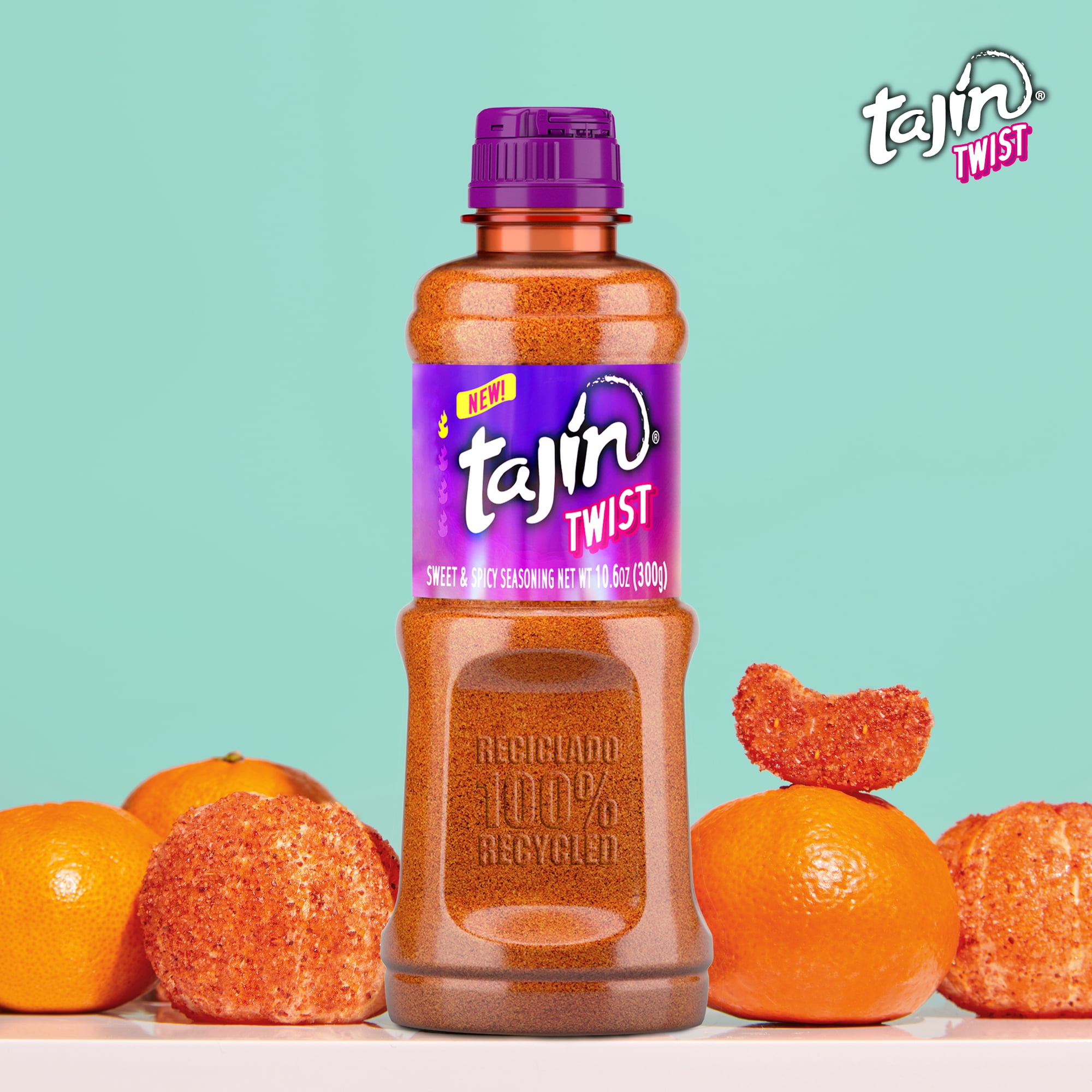(6 pack) Tajin Twist Seasoning, Sweet and Spicy Seasoning, 10.6 oz