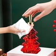 thumbnail image 4 of Deeceymbur Christmas Soap Dispenser Glass Bottle Tree Design for Bathroom Kitchen Holiday Decor, 4 of 6
