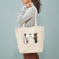 thumbnail image 3 of CafePress - Basset Hound Wedding Tote Bag - Unisex Canvas Tote Bag, Beige, 1-Piece, 3 of 7