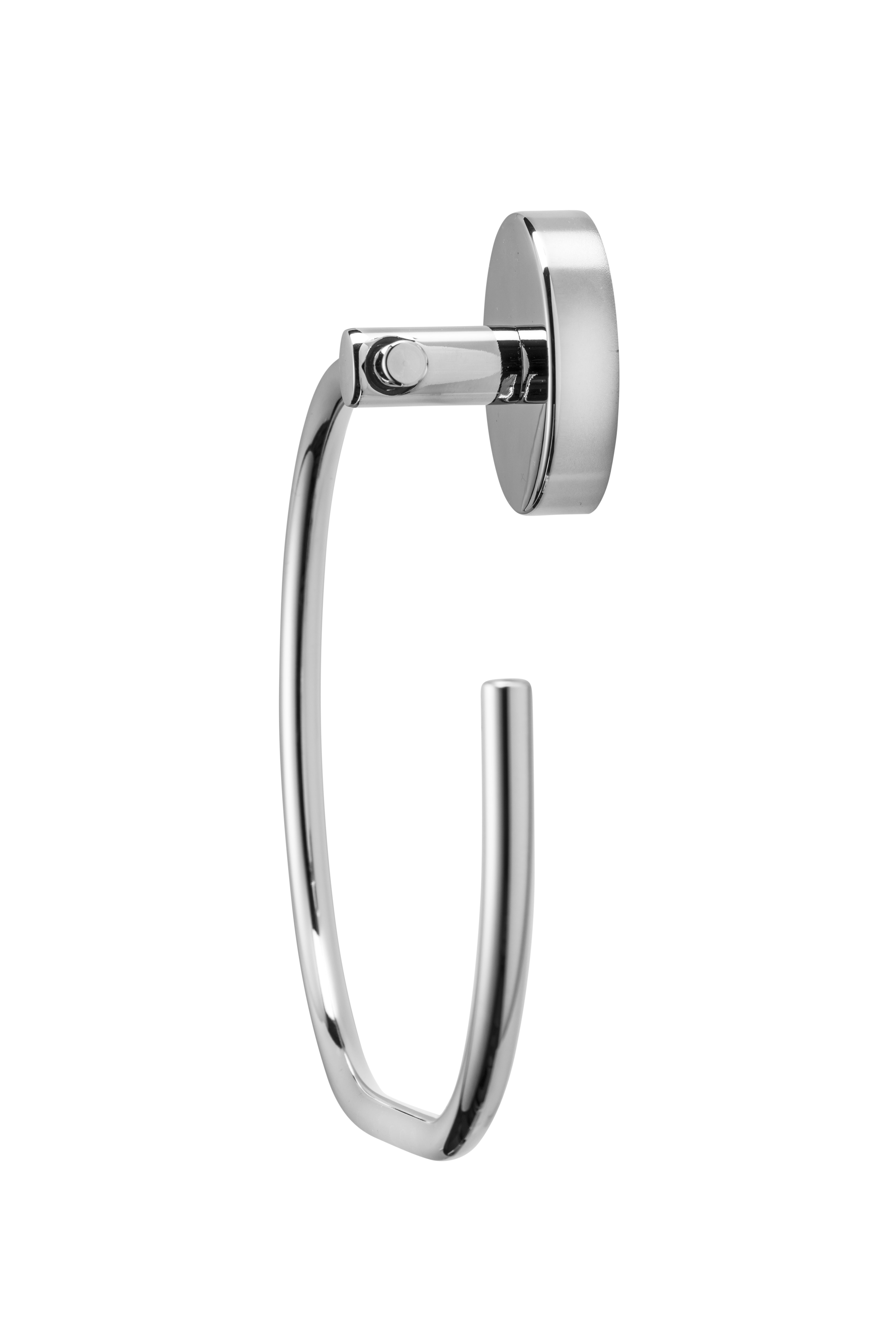 Croydex Pendle Flexi-Fix Towel Ring, Chrome