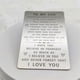 thumbnail image 2 of To My Son Gifts, Engraved Wallet Card for Son,Gift Idea with Envelope, 2 of 5