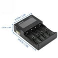 thumbnail image 4 of Chargeur de Batterie Chargeur de Batterie LCD Chargeur de Batterie 18650 Chargeur de Batterie Rechargeable Chargeur de Batterie LiitoKala Chargeur de Batterie, 4 of 6