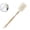 Beige, variant on Loofah Exfoliating Bath Brush - Body luffa loofa Sponge On a Stick - Sponge Scrubber with Long Wooden Handle Back Brush for Men & Women