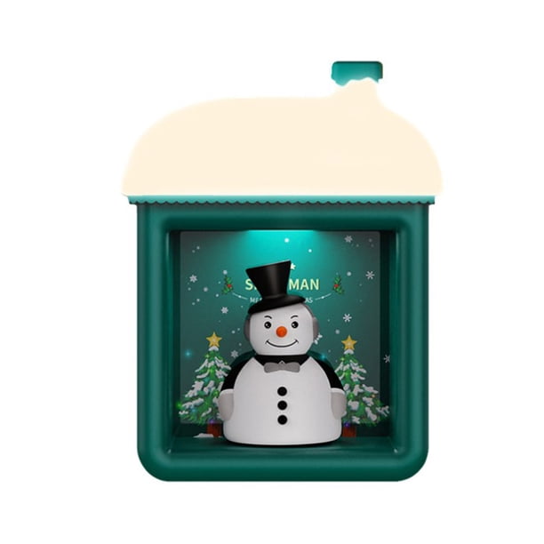 Casa Led Luces De Noche 3D Lámpara De Mesa De Inducción Dormitorio Dibujos Animados Luz Decorativa Niños Cumpleaños Regalos De Navidad Cateissary HA040444-02
