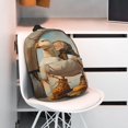 thumbnail image 3 of Lukts Hiking Duck Pattern 15 Inch Student Backpack, Waterproof Laptop Backpack with Adjustable Shoulder Straps, Lightweight Travel, Campus Backpack, Unisex, 3 of 6