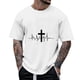 thumbnail image 1 of Ceisia Men's Gradient Printed Casual Elastic Sports Round Neck Activewear Top Gift, 1 of 5