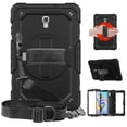 thumbnail image 2 of Funda TEKKU StrapB uso rudo para Samsung Tab A de 10.5 Negra T590 T595, 2 of 5