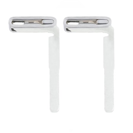 AKS KEYS New Uncut Smart Emergency Blade Insert Key Replacement for Volvo HU101 (2 Pack)