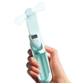 thumbnail image 1 of Ventilador portátil USB con pantalla digital, carga rápida y función de banco de energía móvil, ideal para uso en exteriores y como regalo práctico., 1 of 6
