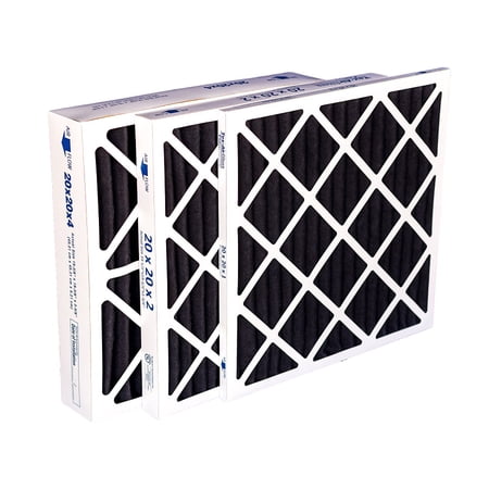18x25x1 MERV 8 - Carbon Pleated Furnace Filter - FREE SHIPPING - Case ...
