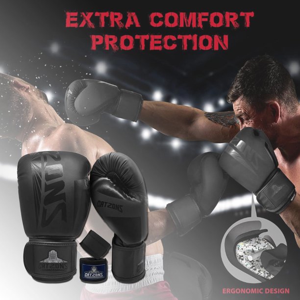 CATZONS Boxing Gloves Sparring Fighting & Kickboxing Good Gloves for Kids Women Men 8oz 10oz