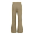 thumbnail image 4 of Men's Bell Bottoms Solid Flared Trousers Slim Fit Pants for Party Prom Dance Fall Pants, 4 of 5