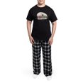 thumbnail image 5 of CafePress - Camper Flamingo Pajamas - Men's Dark Loose Fit Cotton Pajama Set, 5 of 7
