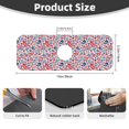 thumbnail image 2 of Sikiie Birds Flowers Splash Guard for Sink Faucet-1 PC Super Absorbent Fast Drying Mat Sink Gadgets-Splash Guard for Kitchen, Sink Mat, 2 of 7