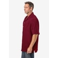 thumbnail image 3 of KingSize Men's Big & Tall  Solid Camp Shirt, 3 of 6