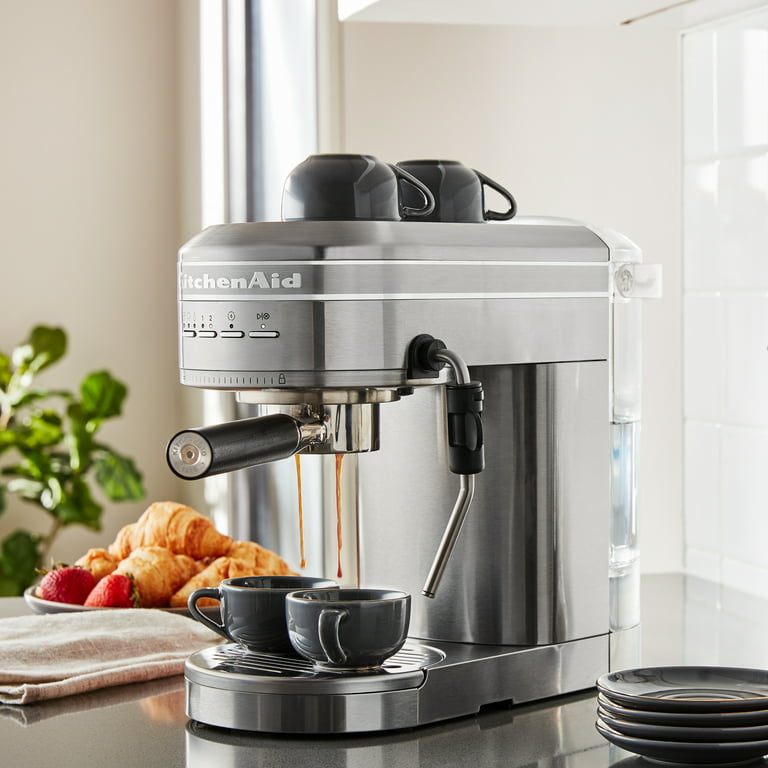 KitchenAid Semi-Automatic Espresso Machine on sale: Save $180 on this  at-home espresso maker.