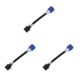 thumbnail image 2 of Riwesomey 2pcs Car LED Light Components Control Lighting Cable Adapting Wire Auto Lines Adapter Component Professional Modified Type1, 2 of 6