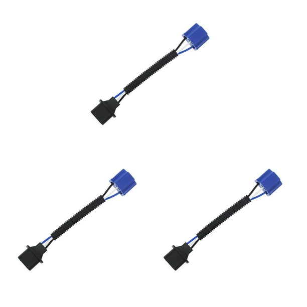Sidaley 2pcs Car LED Light Components Control Lighting Cable Adapting Wire Auto Lines Adapter Component Professional Modified Type1