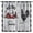 Rooster-5, variant on Farmhouse Rooster Window Curtains, Farm Rustic Black White Checkered Stars Rooster Window Treatment for Kitchen Living Room Bedroom 42" W X 63" L