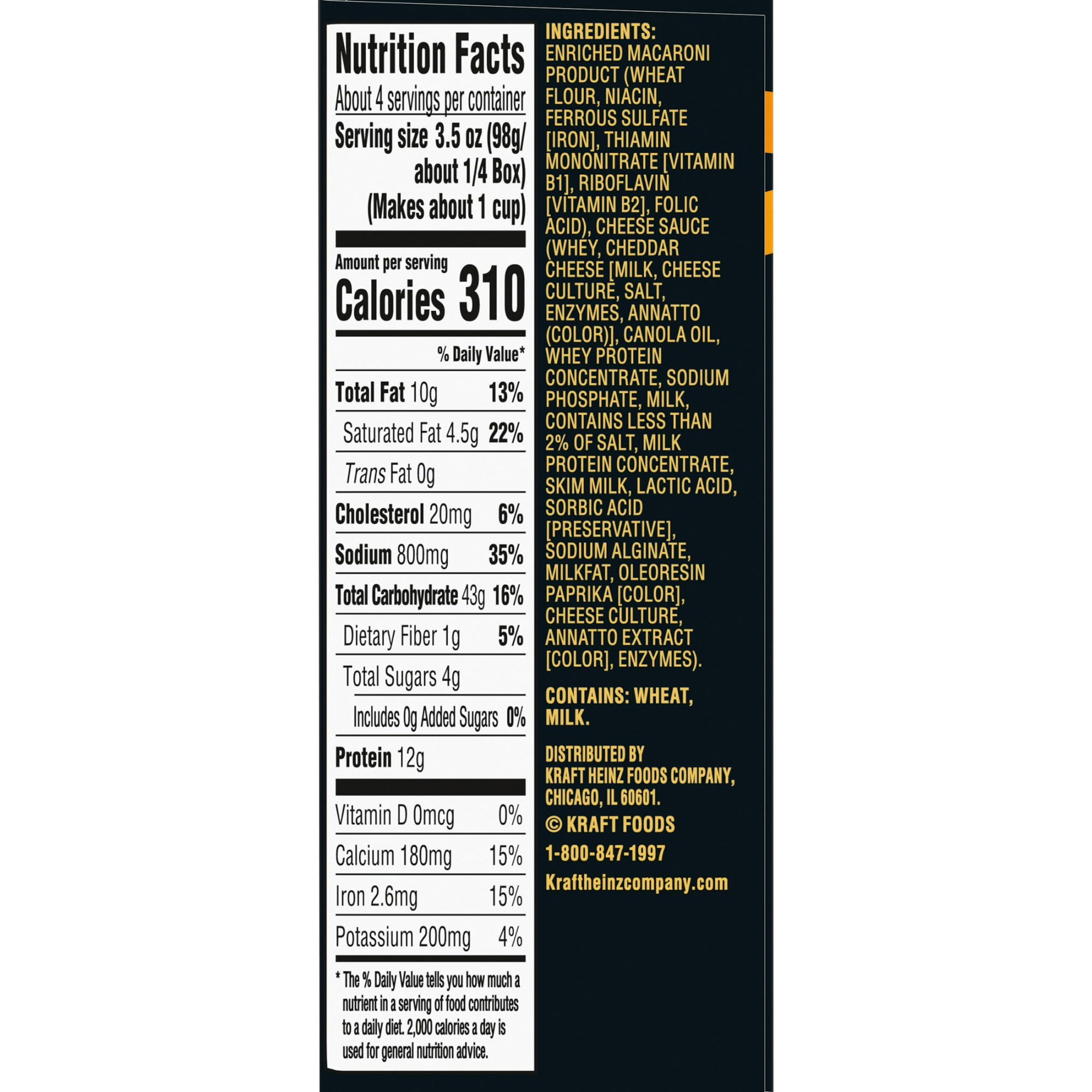 Cracker Barrel Sharp Cheddar Mac N Cheese Macaroni and Cheese Dinner, 14 oz Box, Shelf-Stable