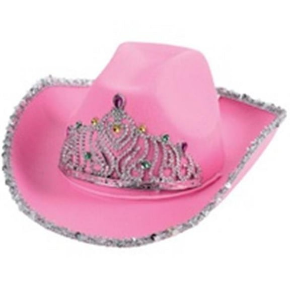 US Toy H377 Pink Cowboy Hat with Jewels