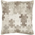 thumbnail image 4 of SAFAVIEH Mason Geometric Pillow, 22" x 22", Multi/Grey, Set of 2, 4 of 7