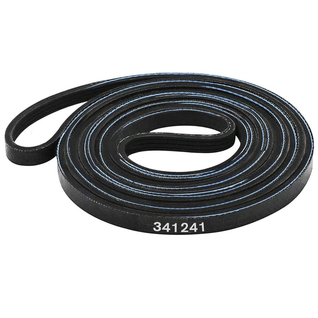 Replacement Dryer Drum Belt Fits Multiple Models Long Lasting Rubber Texture