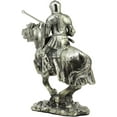 thumbnail image 2 of Ebros Medieval Suit of Armor Knight Jousting On Horse Statue Medieval Tournament, 2 of 6