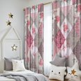 thumbnail image 5 of Blackout Kids Curtains,Pioneer Flower Floral Print Pattern Childrens Insulated Curtains Set Of 2,Bedroom Essentials,Toddler Room Decor 52"x84", 5 of 5