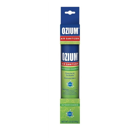 Ozium Car Air Freshener/Sanitizer Spray Original Scent - Eliminates Odors - 3.5 Oz