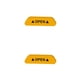 thumbnail image 3 of Kenally Pegatinas para puerta de coche, 4 Uds., marca de advertencia de seguridad Universal, cinta reflectante abierta, pegatina para casco de Type2 NO2 Kenally CBP103029, 3 of 5