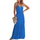 thumbnail image 1 of Vestido PRETTYGARDEN Azul Lago con Tirantes Finos Sin Mangas Talle S, 1 of 4