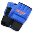 thumbnail image 4 of Flmtop 1Pair Fingerless Mittens Empty Palm Portable Soft Portable Punch Gloves for Boxing, 4 of 10