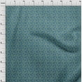 thumbnail image 3 of oneOone Rayon Teal Green Fabric Batik Sewing Material Print Fabric By The Yard 56 Inch Wide - KC, 3 of 6