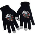 thumbnail image 1 of Among Us Gaming Peripheral Full Finger Touch Gloves Cartoon Unisex Adults Autumn, 1 of 5