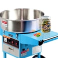 thumbnail image 2 of VIVO Blue Electric Commercial Cotton Candy Machine/Floss Maker w/ Bubble Shield, 2 of 8