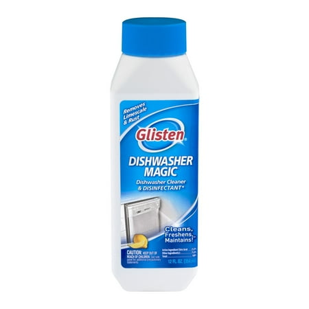Dishwasher Magic Dishwasher Cleaner and Disinfectant, 12 Fl Oz