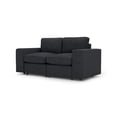 thumbnail image 1 of Sillón Loveseat Seccional Adapti Modular Reposabrazo Ancho Gris Carbón, 1 of 9