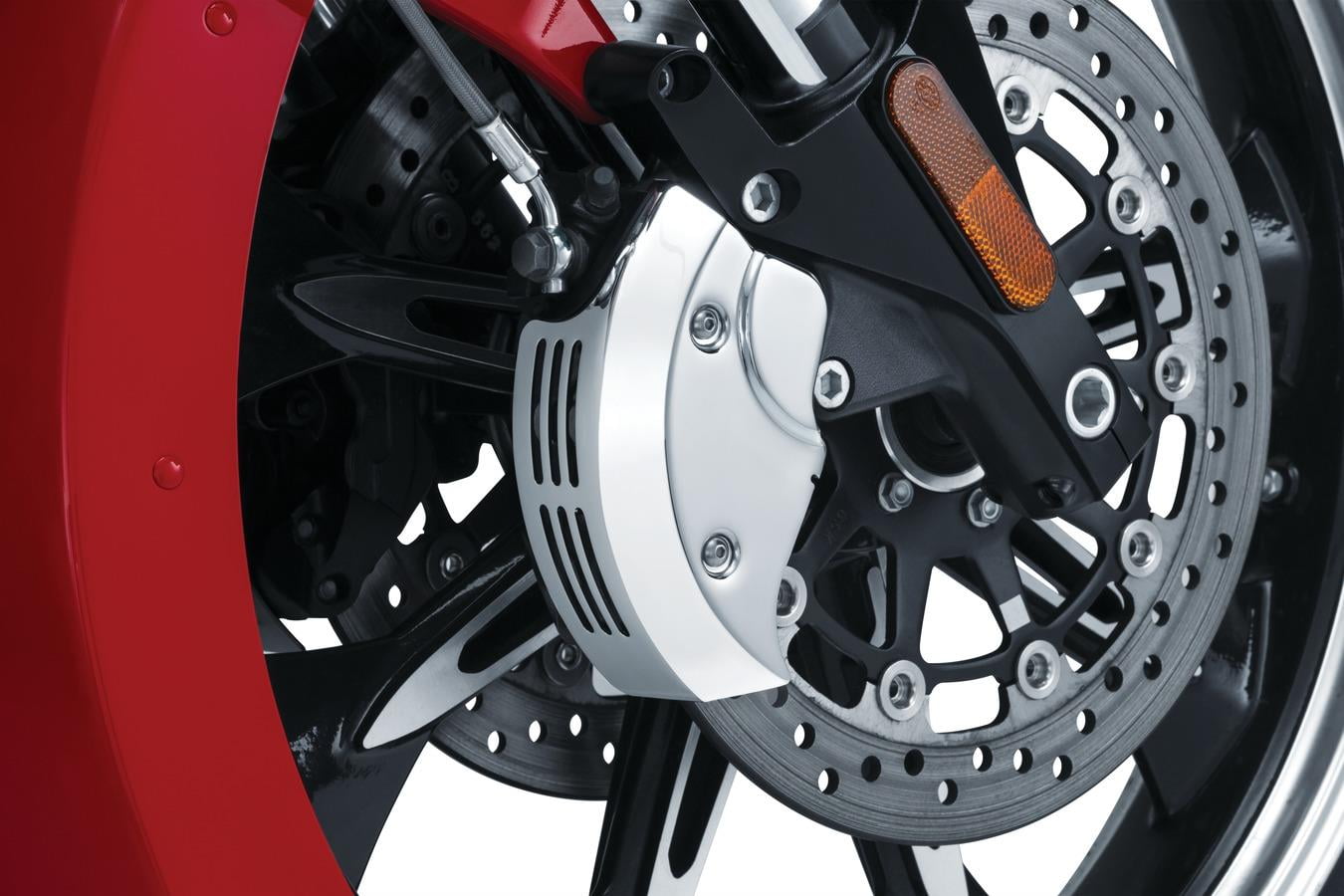 Kuryakyn 7446 Brake Caliper Covers Chrome by Kuryakyn