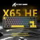 thumbnail image 2 of Teclado mecánico para juegos ATTACK SHARK X65 HE con cable 65%, 2 of 9