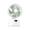 White, variant on Individual Fan Cooling Device with Strong Airflows Plastic Texture for Work