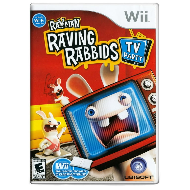 Used Rayman Raving Rabbids TV Party - Nintendo Wii (Used